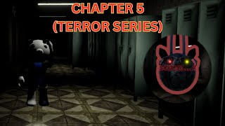 HOW TO ESCAPE CHAPTER 5 SCHOOL IN PIGGY TERROR SERIES  ROBLOX [upl. by Lemmie]