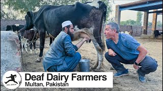 Pakistan Deaf Dairy Farmers [upl. by Bechler]