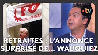 Retraites  l’annonce surprise de… Wauquiez  L’édito de Patrick Cohen  C à vous  12112024 [upl. by Yleme]