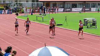 Ht1 100m 15yrs Women North QLD Championships Townsville 24 September 2022 [upl. by Dalenna]