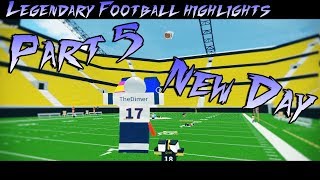 Legendary Football HighlightsMontage 5 [upl. by Rosanna]