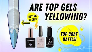 Testing my top gels 💛  Top coat comparisons and review  Bonus Modelones swatches at the end 🌟 [upl. by Ed586]