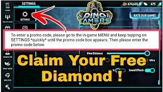 Get Your Free Diamonds  DINO TAMERS  4017 [upl. by Doralynne872]