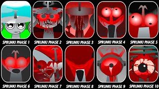 Phase 1 VS Phase 2 VS Phase 3 VS Phase 4 VS Phase 5 VS Phase 6 VS Phases 710 in Incredibox Sprunki [upl. by Tyre856]