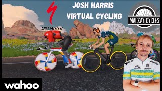 How to lose fitness in 3 weeks Zwift Elite Racing [upl. by Ahsemrac]