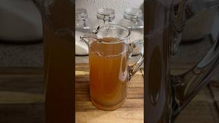 Fresh Apple Cider at Home 🍎🍂 applecider falldrinks FarmToTable DIYDrinks CiderMaking shorts [upl. by Byers]