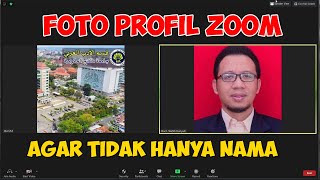 Cara Merubah Profil Zoom agar tampak foto bukan nama saja [upl. by Noby528]