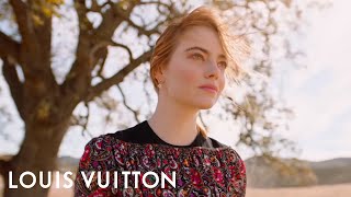 Emma Stone for the Spirit of Travel Campaign  LOUIS VUITTON [upl. by Nicki170]