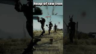 heap of raw iron shorts viral fallout4 fallout berserk guts [upl. by Jacobson]