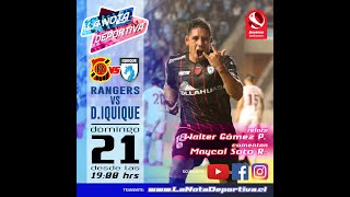 EN VIVO Rangers de Talca vs Deportes Iquique 13era Fecha Torneo Ascenso Betsson 2023 [upl. by Syst]