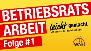 Einführung  Was bringt Dir dieser Podcast als Betriebsrat  BetriebsratsArbeit Podcast [upl. by Nilde331]