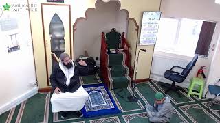 Ramadan Reminders  Moulana Junaid  Day 12  Jami Masjid Smethwick [upl. by Hsekin]