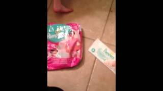 Pampers Easy Ups amp Pampers Sensitive Wipes Review [upl. by Nasar]