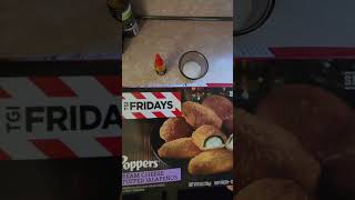 TGI Fridays Poppers Review Part 1 foodshorts jalapenos tgifridays [upl. by Tacita]