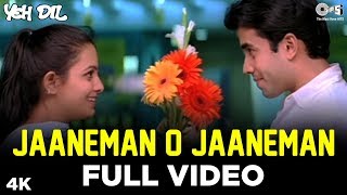 Jaaneman O Jaaneman Full Video  Yeh Dil  Tusshar Kapoor Anita  Tauseef Neerja  Nadeem Shravan [upl. by Mick]