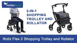 Rollz Flex 2  Shopping Trolley and Rollator [upl. by Crompton]