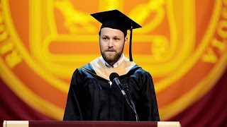 Nicholas Kirvida 2017 Graduate Commencement Student Speaker  Carlson School [upl. by Adyam]