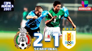 GOLAZO de BORGETTI 🦊 México 21 Uruguay 🏆 Copa América 2001 [upl. by Shane]