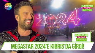 Megastar Tarkan 2024’e Kıbrıs’da quotMerhabaquot dedi [upl. by Olegnalehcim]