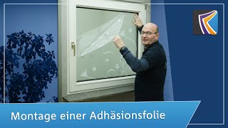 Kleberlose Adhäsionsfolie anbringen vom Profi erklärt ✅ So einfach geht es [upl. by Walkling]