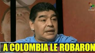 Maradona a Colombia le robaron el partido  Robo Monumental a Colombia vs Inglaterra [upl. by Archle]