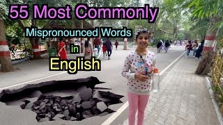 55 Most Commonly Mispronounced Words in English  Check Your Pronunciation  Havisha Rathore [upl. by Ellennej]