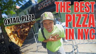 BEST SLICE OF PIZZA IN NEW YORK CITY  DARNELL VLOGS [upl. by Nnylarac]