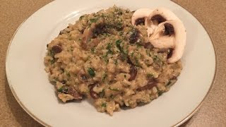 Mushroom Risotto Recipe  Delicious Risotto Recipe  How to make Mushroom Risotto [upl. by Jourdan997]