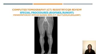 Special Procedures in Computed Tomography CT RegistryCQR Review  ARRT [upl. by Zerimar]