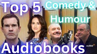 Top 5 Comedy amp Humour Audiobooks You Need to Hear Best Funniest Audiobooks on Audible 🎧😂 [upl. by Duaner]