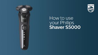 How to use Philips Shaver S5000 [upl. by Yelsa]