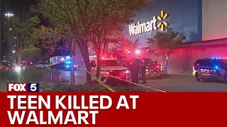 Walmart employee shoots kills teen inside store police  FOX 5 News [upl. by Kera959]