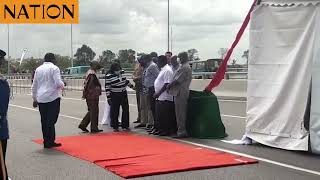 Mombasa leaders await President Kenyatta for the opening of Makupa Bridge [upl. by Mattie]