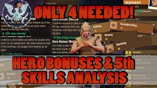 Hero Bonuses amp 5th skill Analysis  Best starting community skills  State of Decay 2 Guide  Tips [upl. by Adnarom]