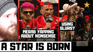 UFC 306 Press Conference Reaction A Star Is Born In Rodriguez Merab Yapping Non Stop [upl. by Noreht]