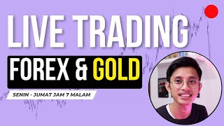 Rabu 20 Maret 2024  LIVE TRADING FOREX DAN GOLD [upl. by Euqitsym]