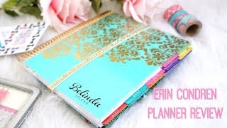 Erin Condren Planner Review  Belinda Selene [upl. by Ardnod]