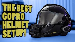 The BEST GoPro Helmet Setup w Audio Works With ALL Helmets [upl. by Riesman328]