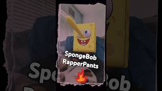 SpongeBob Raps 🔥 spongebob rap Rapper Funny FYP Shorts TikTok [upl. by Ahsikar27]