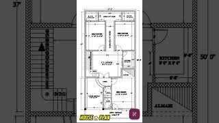 First Floor Plan 27 0quot X 50 0quot [upl. by Dewain]