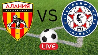 Alania Vladikavkaz vs KAMAZ Naberezhnye Chelny live score match russian national football league [upl. by Schluter]