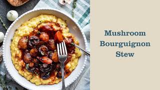 Mushroom Bourguignon stew [upl. by Ppik946]