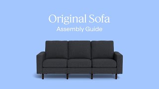 EN Original Sofa  Assembly Guide [upl. by Eizzik]