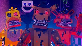 Minecraft Casa do Bonnie Desafio Five Nights at Freddys 1 [upl. by Elyl]