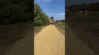 How to tail gate gravel with a dump truck Hammer is laying it down hammertime tailgate redbull [upl. by Dawaj]