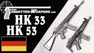 HampKs Middle Child The HK33 and HK53 in 556mm [upl. by Yenohtna]