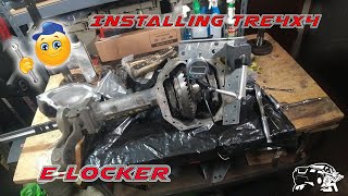 Installing ELocker into M205 Nissan Front Diff [upl. by Amilah]