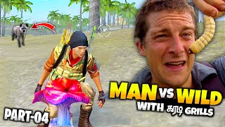 😂Man Vs Wild Free Fire Version Tamil  Part04 WipingTamizhan [upl. by Entsirhc]