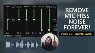 Remove Vocal Mic🎤 HISS amp Background NOISE in FL Studio  on Live Input  Free Denoise VST Plugin [upl. by Enitsenre]