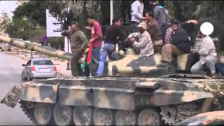 Gaddafi attacks repelled in Benghazi [upl. by Shari]